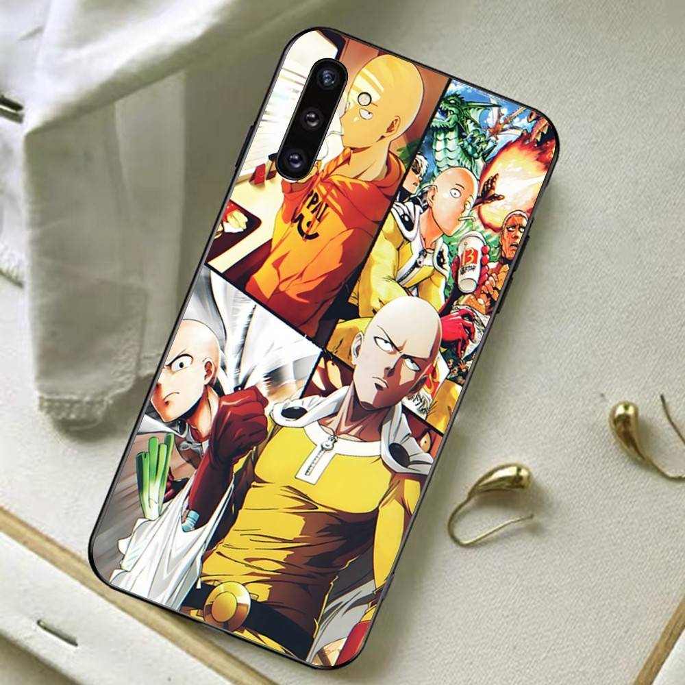 One P-Punch Man Saitama Phone Case For Redmi Note 4 X 5 A 6 7 8 T 9 9S 10 11 11S 11Epro Poco M3 Pro Redmi Note 8T