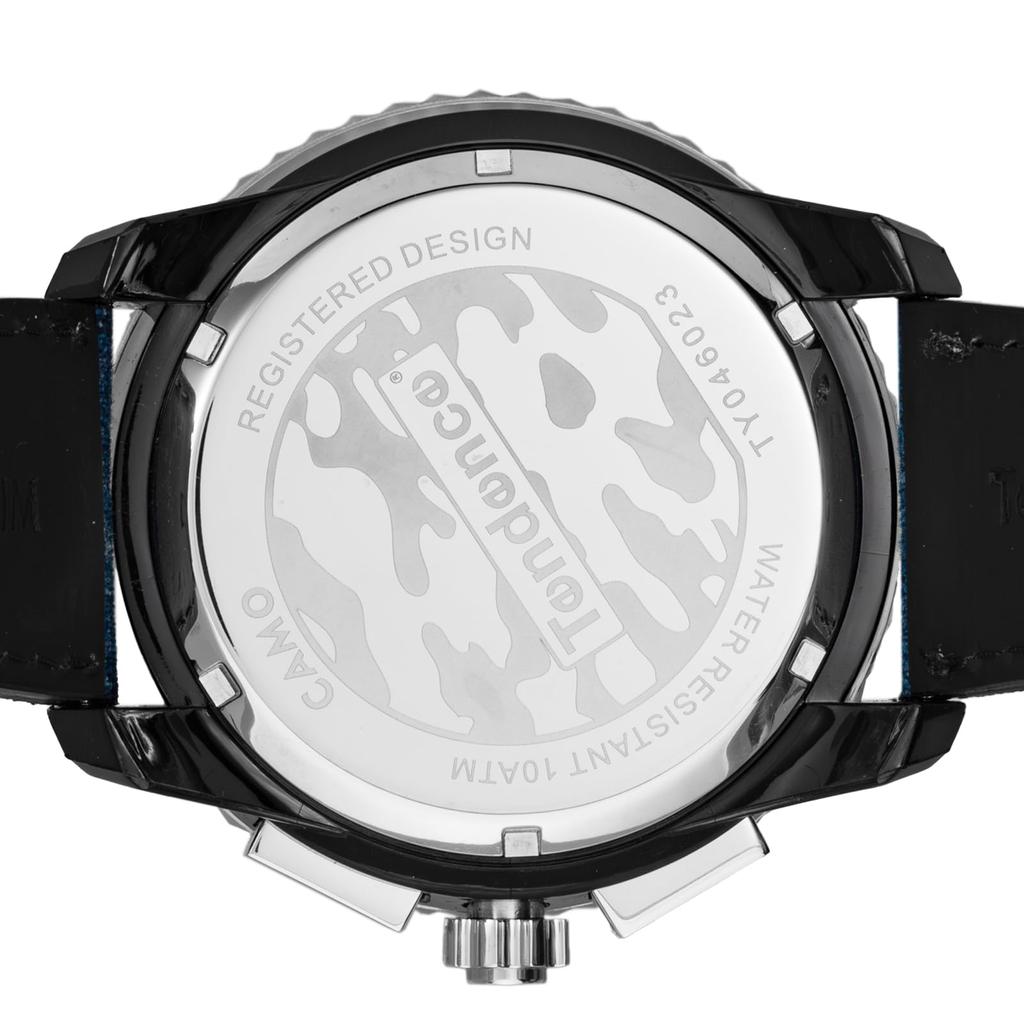 Gulliver Round Camo Watch Blue [Tendence] TY046023-DE-AM Men's [Item]