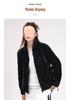 Women's 2026 Double-Sided Fleece Jacket: Grey, Warm Stand Collar, Trendy Autumn/Winter Outerwear