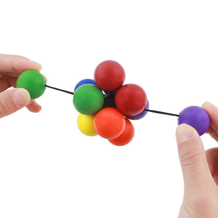 New Magic Ball Versatile Beads Decompression Ball Decompression Magic Ball Atomium New Unique Toys Relieve Stress Anxiety Relief Therapy