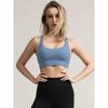 Original High-Strength Yoga Vest for Women Backless Bra Shock Absorption Push-up Running Fitness Bubble Wrap Exercise Intimates Outwear