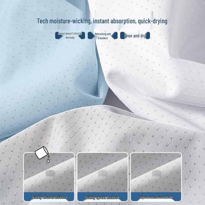 PLAYBOY Men's Ice Silk Quick-Dry T-Shirt