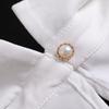 Classic Mens Shirt Fake Collar Detachable White Collars for Women Office Lady Work Half Shirt False Collar Clothing Accessories