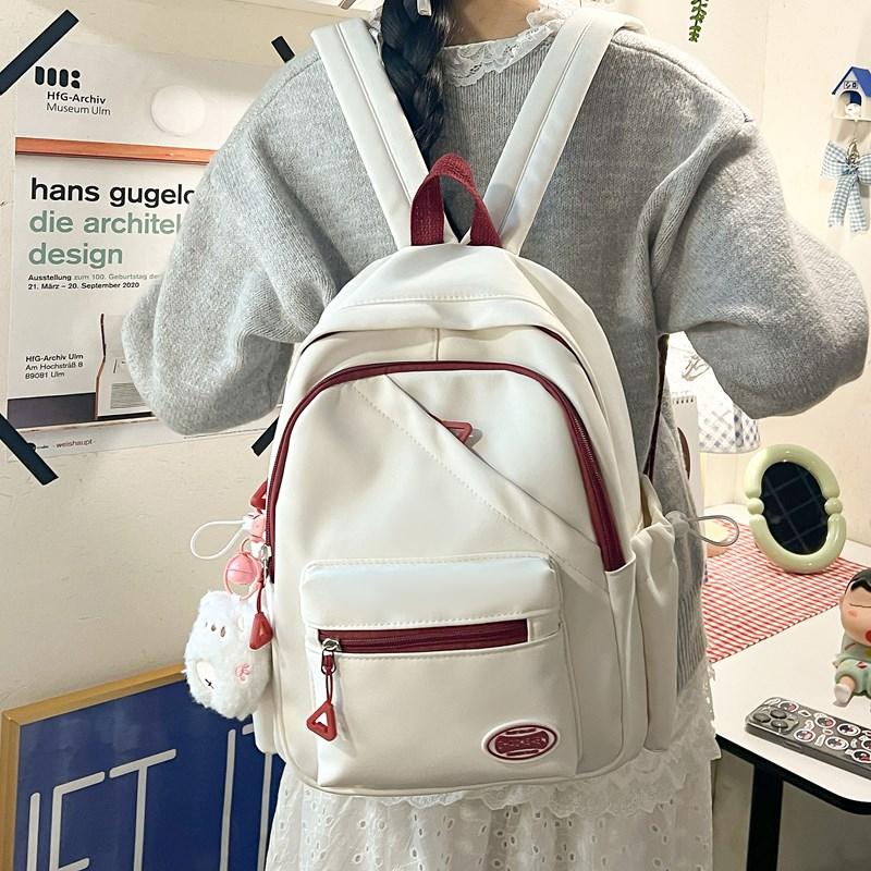 Cute Women's Backpack Student Lightweight Backpack Small Schoolbag