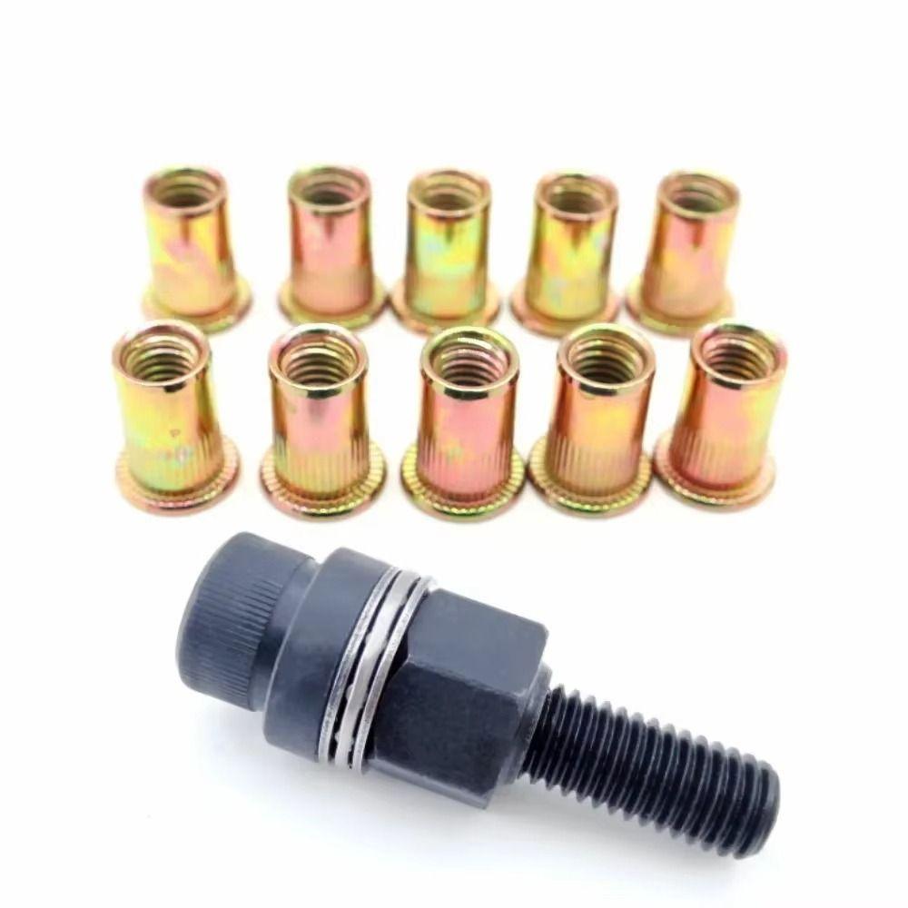Rustproof Rivet Nut Tool Threaded Rivet Nut Assortment Kit Threaded Insert Tool  Rivnuts Tool