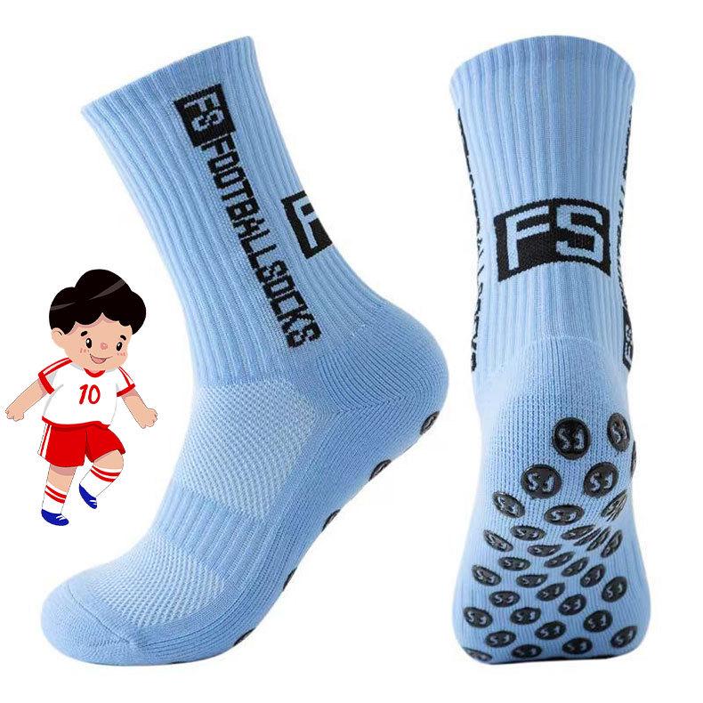 Anti-Rutsch Sportsocken für Jugendliche: Wadenlang für Fußball, Radfahren & Basketball Toddler 31-35
