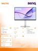 Monitor 27 Inches MA270U IPS 5ms/IPS/HDMI/60Hz/4K
