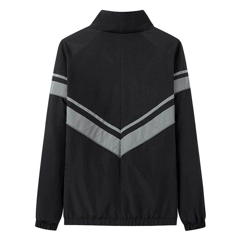 Fashion jacket men's spring and autumn windbreaker Korean style men's casual loose European and American jacket for men