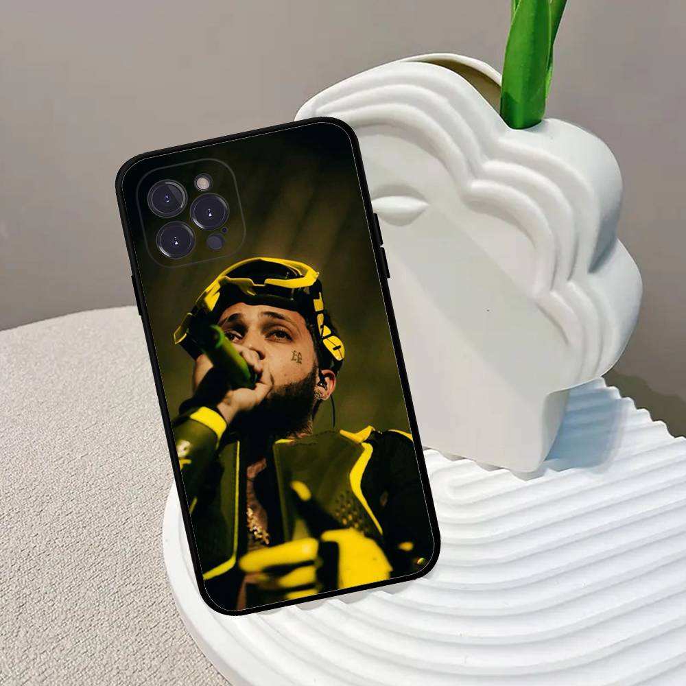 Jc Reyes Tour 2025 Phone Case For IPhone 17 16 15 14 13 12 11 Pro Max Plus Mini Silicone Black Cover