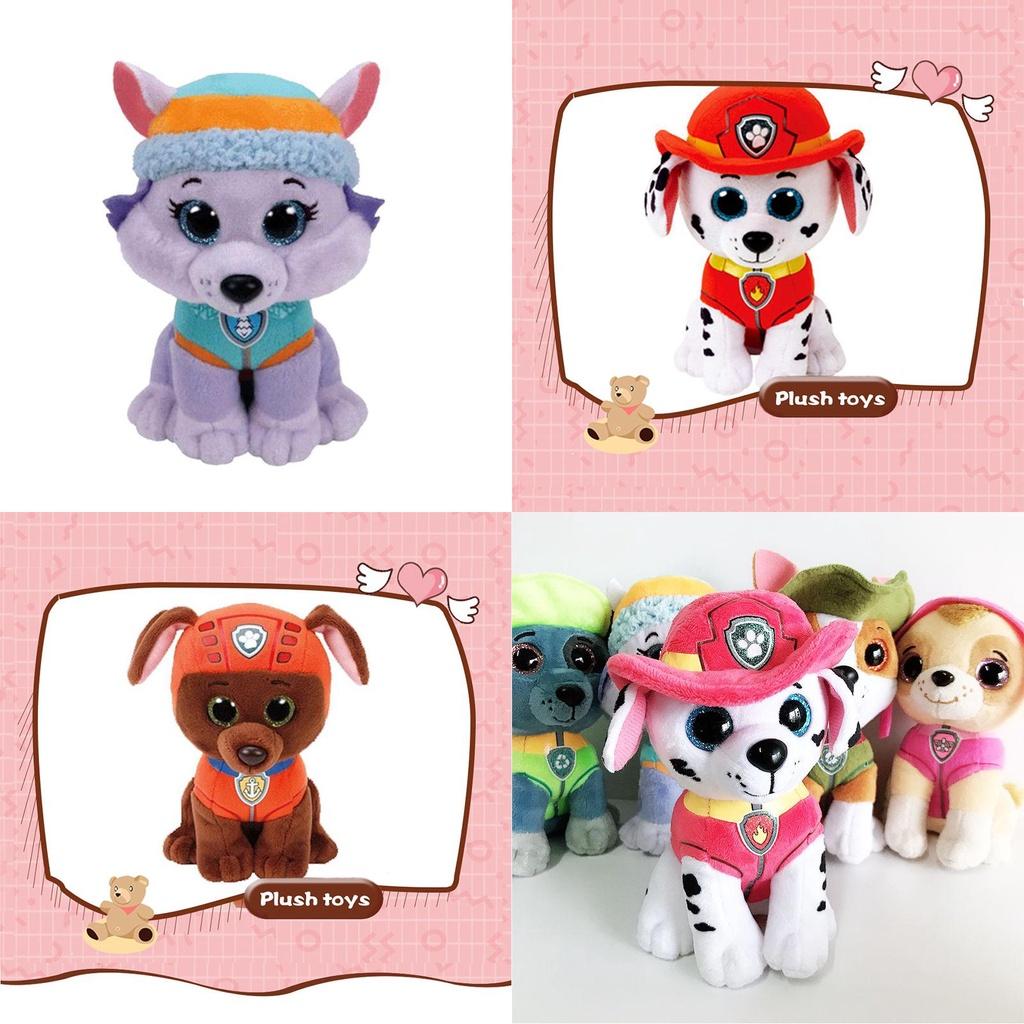 Adorable Paw Patrol Dog Plush Toy Featuring Beloved Characters Marshall Rubble Chase Rocky