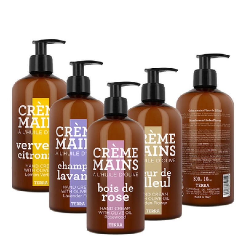 Terra Hand Cream 300ml (4 scents) Rosewood