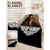 Top Gun Maverick Movie Poster Pattern Blanket Fluffy Plush Throw Blanket For Living Room Gaming Room Home Decor Holiday Gift