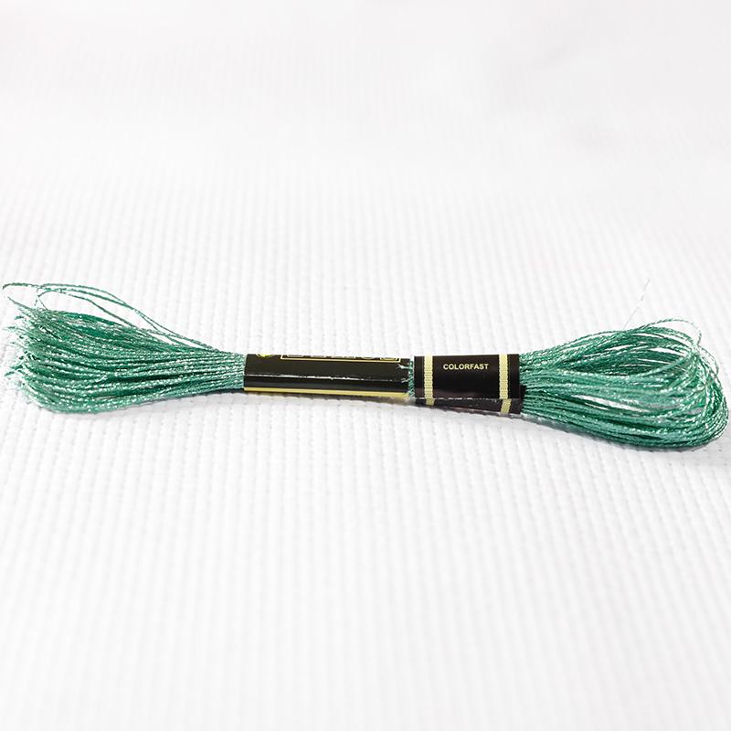 16M/roll Multi-color Gold And Silver Thread Computer Embroidery Gold Thread DIY Cross-stitch Metal Thread TJ20500