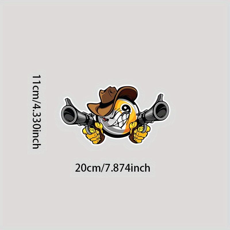 

Бильярд Пул Девять Шаров Мультяшное Лицо Наклейки на Автомобиль Сделай Сам Дверь Автомобиля Багажник Зеркало Заднего Вида Водонепроницаемые Виниловые Наклейки Художественное Украшение 20x11CM