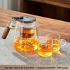 Shangqi One-Key Tea-Water Separation Glass Tea Set