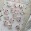 40pcs Cute Resin Cat Buttons 12mm Kitten Head Buttons Fashionable Kitty Buttons  Cardigan Sweater