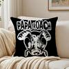 Classic Popular Rock Band P-Papas R-Roach Cushion Cover Linen Pillowcase Soft For Sofa Bed Home Room Decor