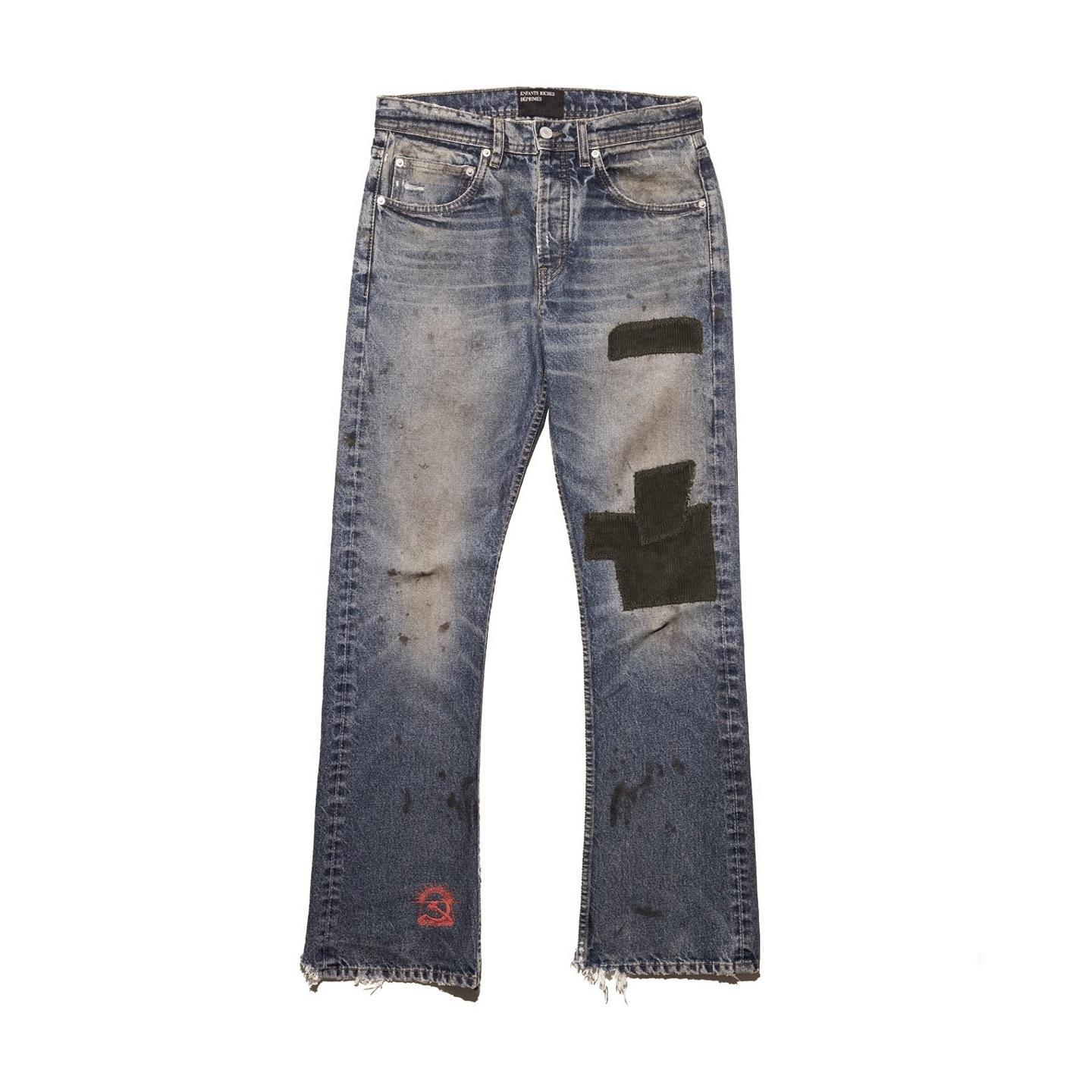 Melancholy Burning Slender Jeans Men And Women 30 синий