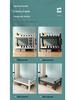 Double-Layer Steel Bunk Bed for Dorms, Apartments, and Worksites
