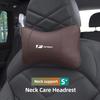 Car Leather Headrest Seat Head Support Neck Pillow For Lexus F SPORT IS250 IS200 CT200h GS300 LS430 RX450h LX570 IS300 ES300h KN8