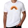 Retro Rainbow 70s Vibe Chocolate Rainbow Tshirt Odor Resistant Short Sleeve Top