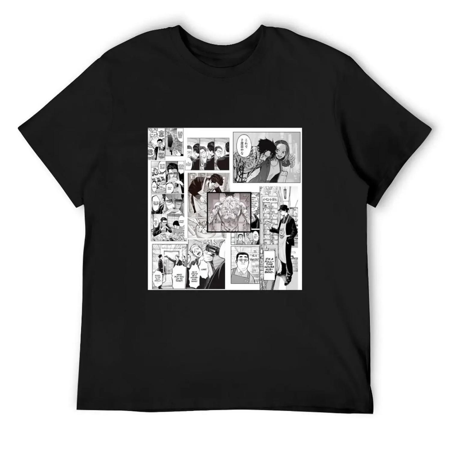 

Путь домохозяина Аниме Футболка графическая футболка винтажная графика аниме одежда хлопковая футболка мужская XXXXXL чёрный