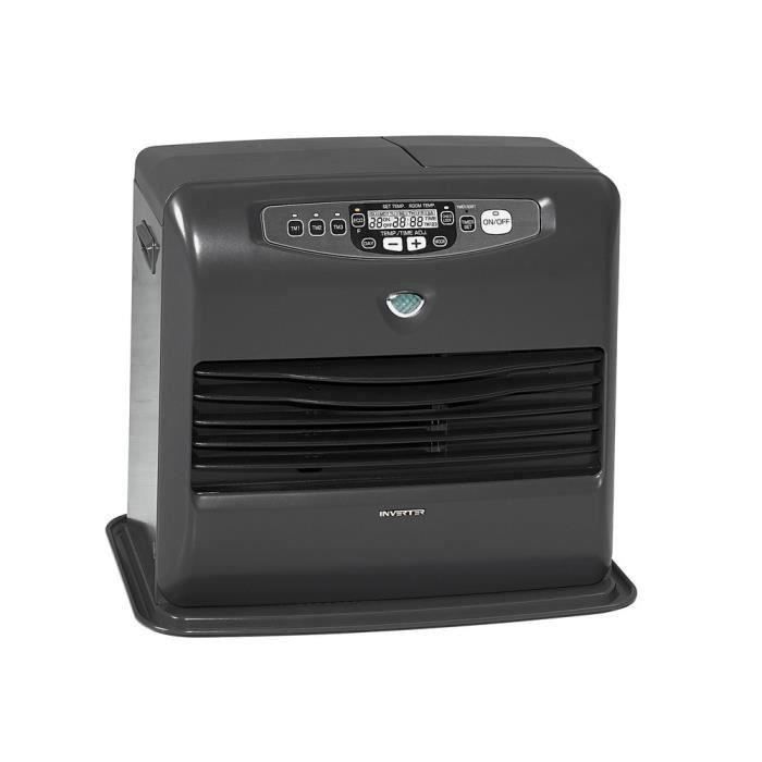 Poele a pétrole électronique INVERTER - 4650 W - Réservoir 7,2 L - Programmable