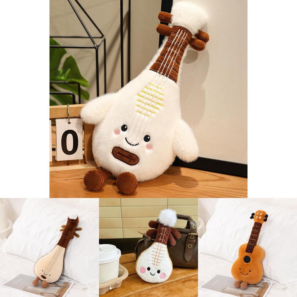 Creative Violin Pipa Plush Toy With Musical Note Design For Music Lovers And Kids