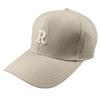 Hard Top R Letter Baseball Cap Solid Color Big Head Circumference Cap Color Women's Hat Deepened Large Size Women's Hat