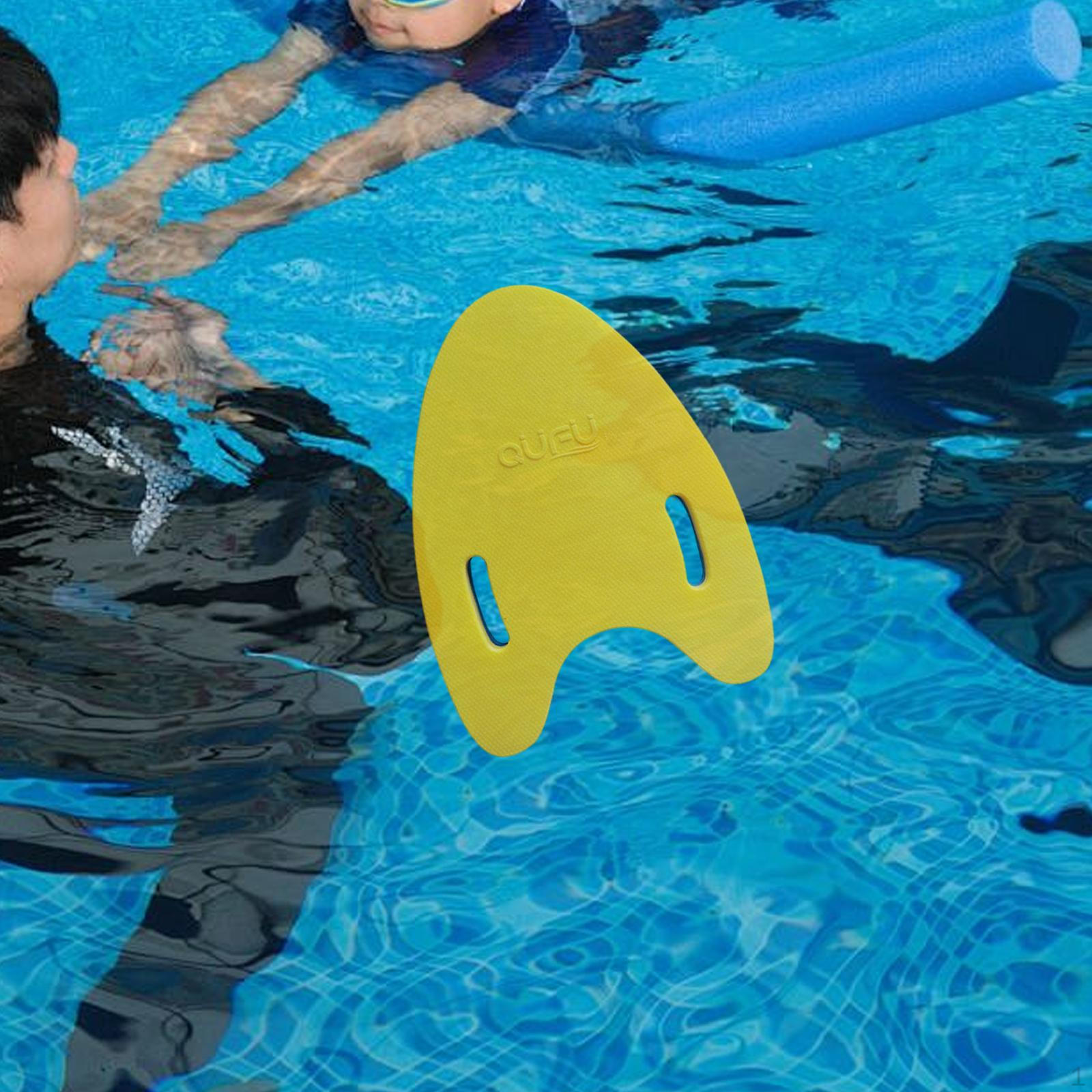 

Aquatic for Swimmers - Lightweight Swim Board with Handles Yellow Blue