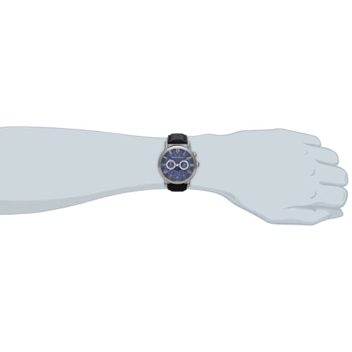Maurice Renoma Wristwatch MR-1445 NAVY Official Import Black