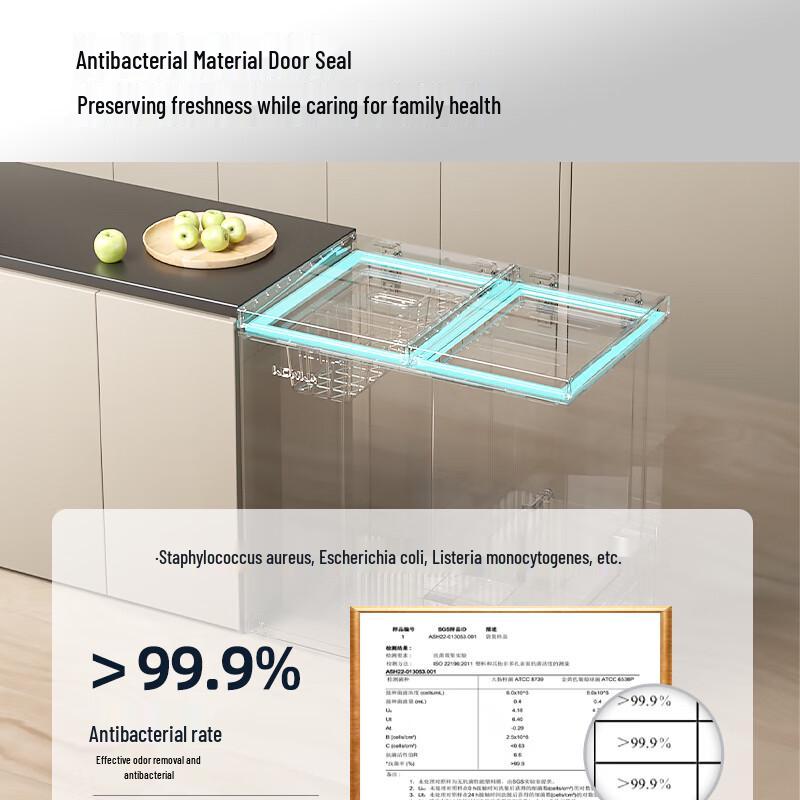 KONKA Dual-Zone Chest Freezer & Refrigerator