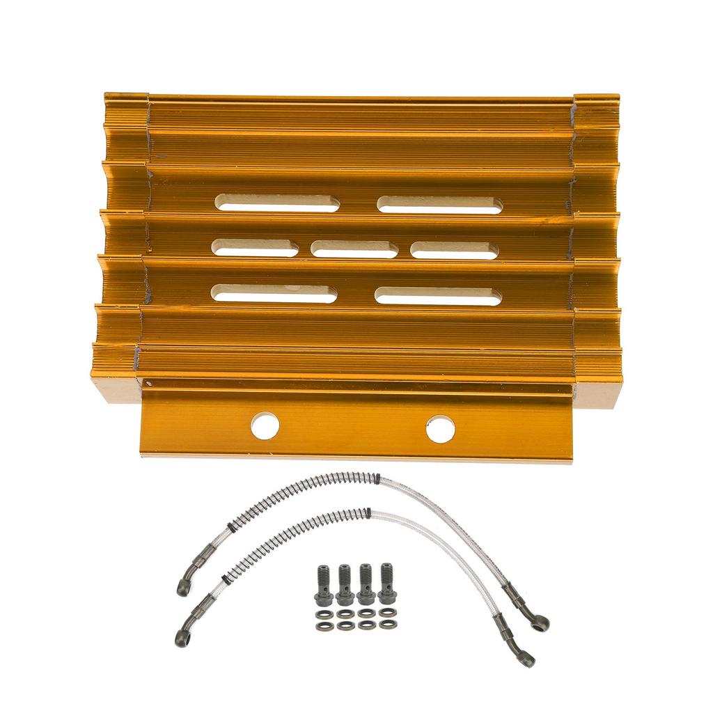 Motorcycle Radiator Oil Cooling System Aluminium Alloy Fit for 138CC 140CC 150CC PIT PRO Bike Trail Bike Dirt Bike