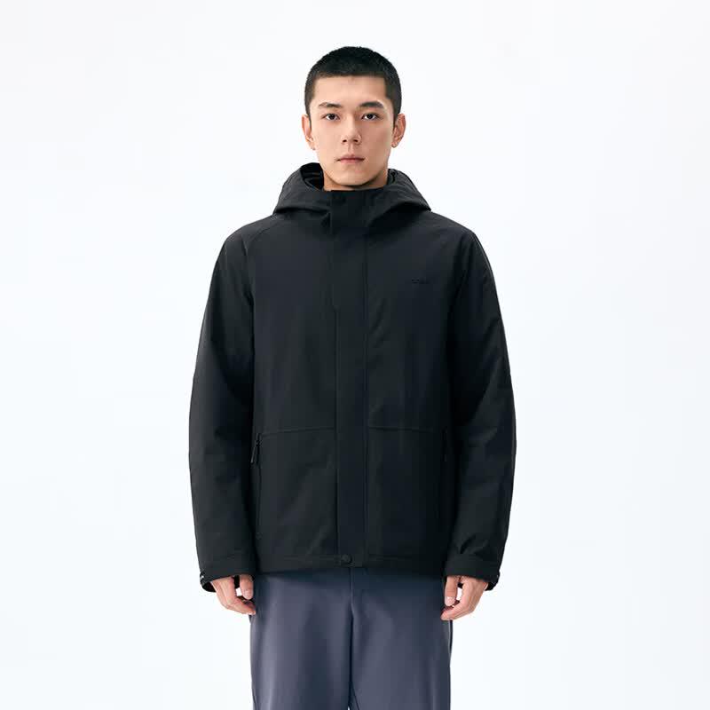 Lanbu Men s Winter 3-in-1 Fleece Outdoor Jacket M