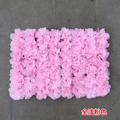 Flower Wall Romantic Silk Rose Imitation Plants Fake Flower Background Wall Wedding Decoration Wedding Party Home Decoration 40X60CM