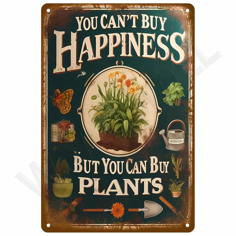 Vintage Metal Plate Tin Sign Retro Wall Art Home Decor Poster Garage Mural Aesthetic Room Bar Decoration