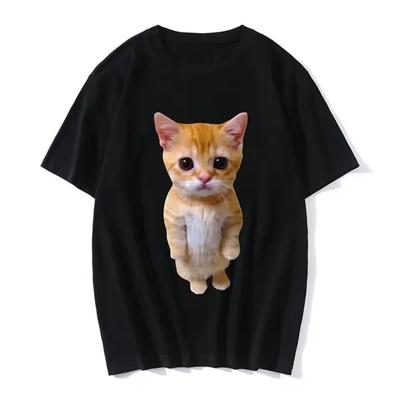 Lustige Katze 3D Druck Frauen Casual T-Shirt Frauen Männer Sommer Harajuku T Shirts Mädchen Junge Casual Mode Kleidung