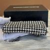 [Pre-Owned] Wangloc Chain Detachable Rhinestone Shoulder Crossbody Bag - Excellent #BAD1JK