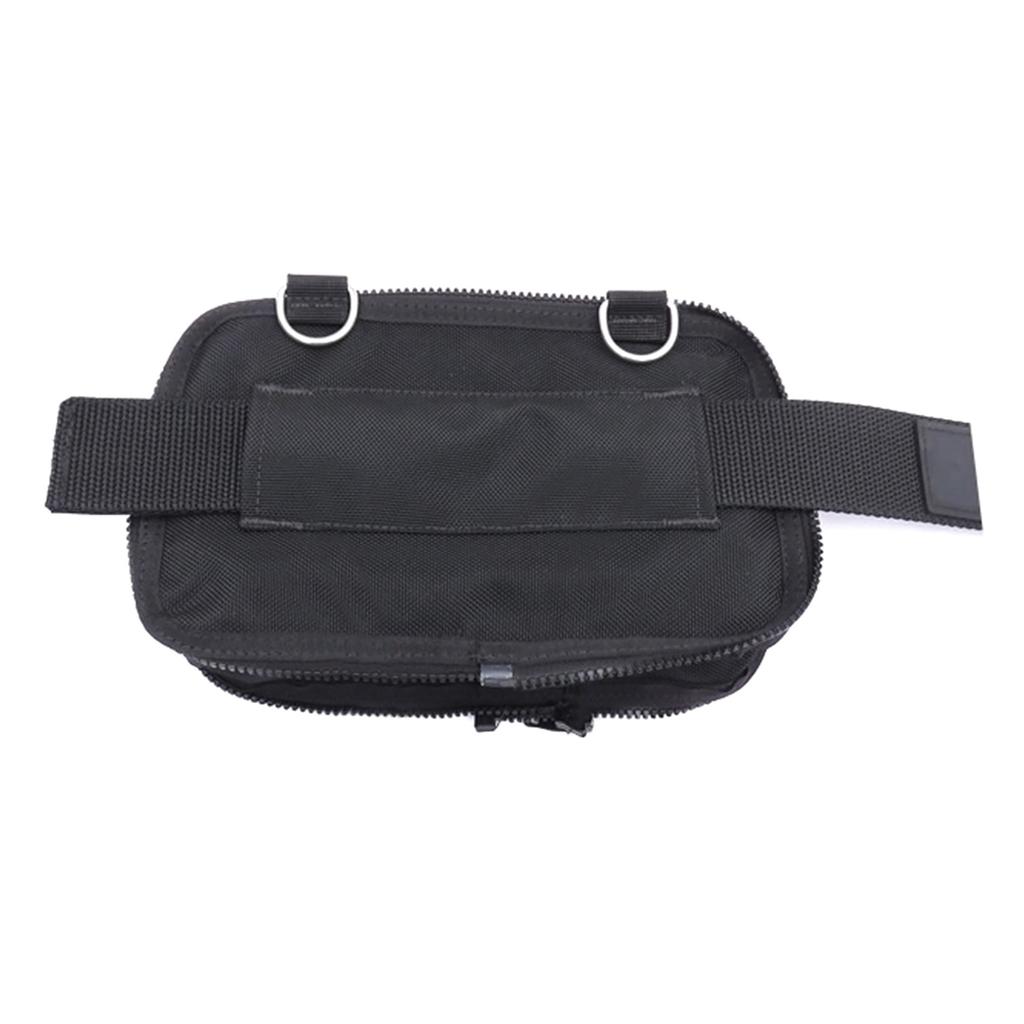 Diving Side Mount Storage Pocket Bag with Double Ended Hook Diving Sidemount Storage Pouch Snorkeling Accessories