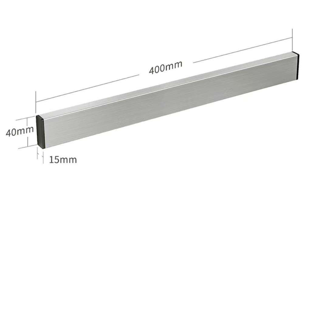 Portacoltelli magnetico: Scaffale e Organizzatore da Cucina in Acciaio Inossidabile 304 Senza Foratura