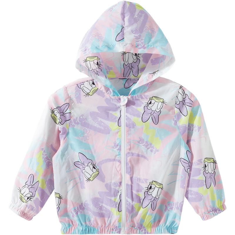 Disney Minnie Girls' Graffiti Print Sun Protection Jacket