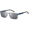 Silver Rectangular Men S SunglaSSeS Th 2087 S 0Svk Gk 57