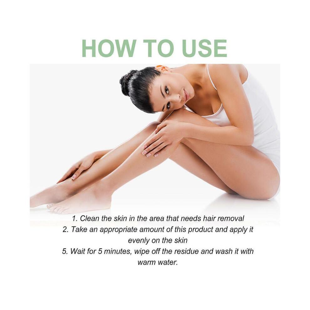 Crème Dépilatoire Pour Femmes Et Hommes, Crème Dépilatoire Pour Poils Pubiens, Zones Privées, Corps, Jambes, Aisselles