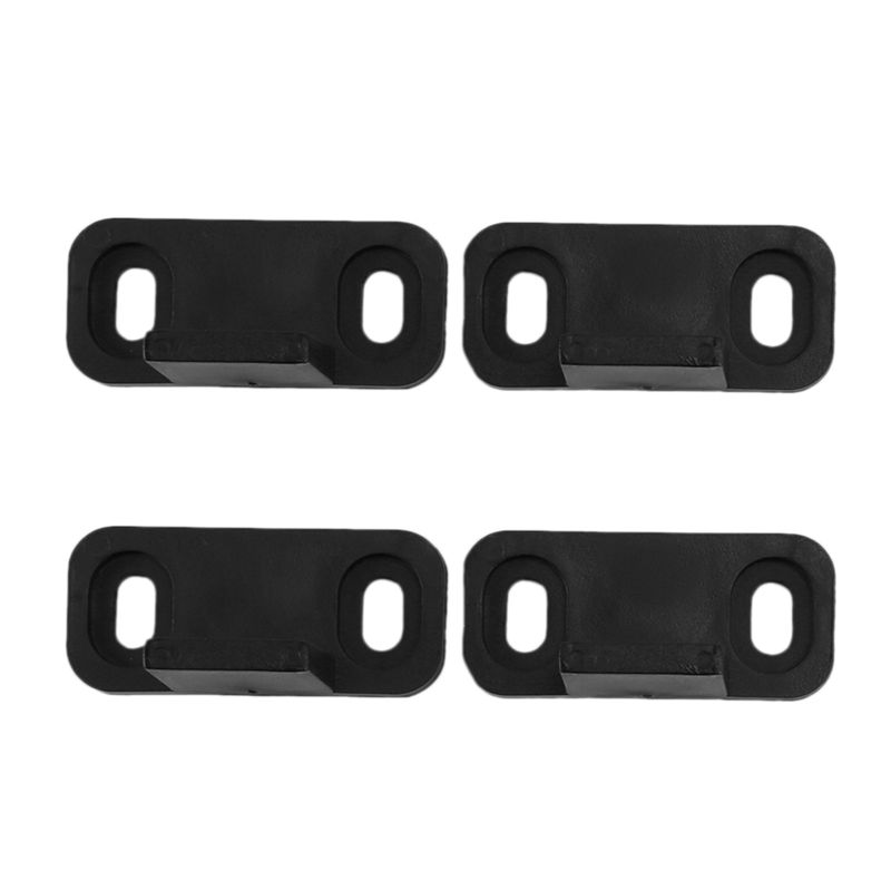 ABUL-6 Set Sliding Barn Door Floor Guide Bottom Adjustable Dual Clip Floor Mounted Guide Hardware
