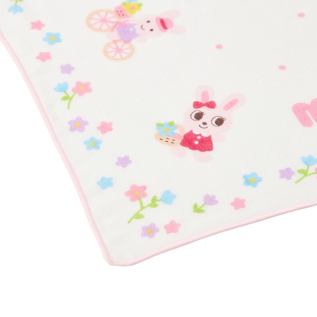 MIKI HOUSE Gauze Towel Bathtime Gauze Made in Perfect for Baby Boys and Baby Pink Set, Towels, 2-Piece Set, 100% Cotton, Japan, 35x70cm, Prep, Girls,