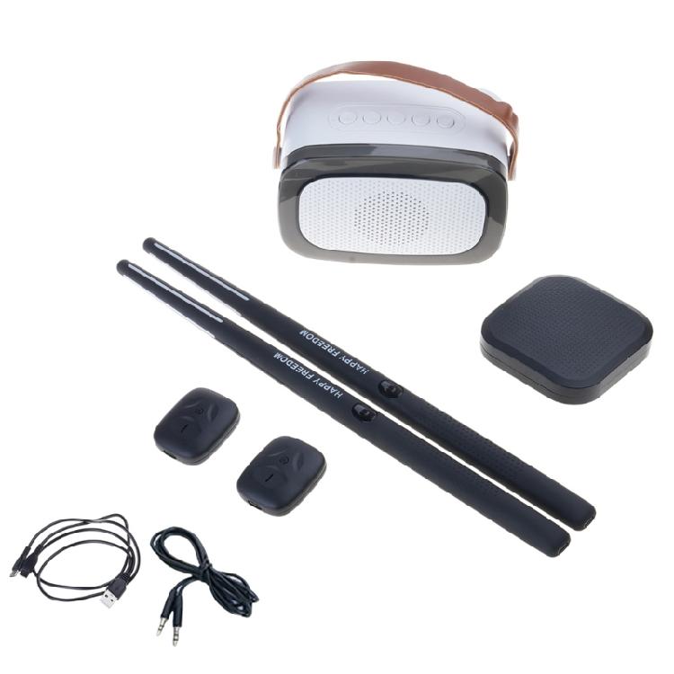 Virtual Air Drum Portable Electronic Drum Set with Drumsticks Percussion Instrument Tool for Adults, Kids Enduring