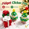 Mini Fidget Clicker Toy 3D Printed Stress Relief Toy Sensory Toy Push Click Fidget Toy  Christmas