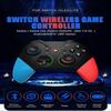 Wireless Switch Controller Compatible with PC/iOS/Android/Lite/OLED, Programmable Back buttons, Layout of ABXY Can Be Changed (Yellow)