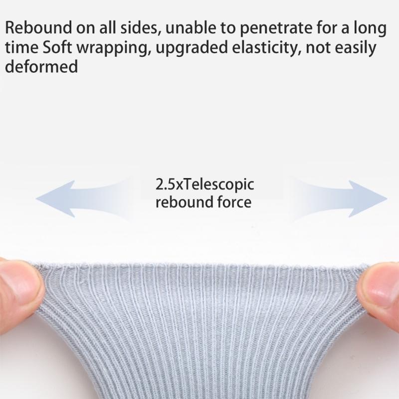 Anti-Rutsch Boden Socken für Kleinkind Mädchen Jungen Unisex Überknie Socken Säugling gekämmte Baumwolle Gummisohlen Socken für Innen