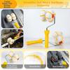 Multifunctional Paint Roller Brush Ergonomic Handle Corner Edger Paint Roller  Indoor DIY Project